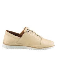 Heine Skórzane sneakersy w kolorze beżowym rozmiar: 38. Brązowe obuwie sportowe damskie Heine, bez zapięcia. Za 153.34 zł.