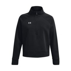Bluza treningowa damska Under Armour Rival Fleece. Białe bluzy damskie Under Armour, xl, bez wzorów, z materiału, bez kaptura. Za 353.00 zł.
