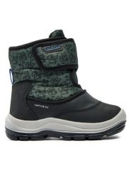 Geox Śniegowce B Flanfil Boy B Abx B263VE 0BCMN C9358 M Czarny. Czarne buty zimowe chłopięce Geox, ze skóry, bez zapięcia. Za 299.99 zł.