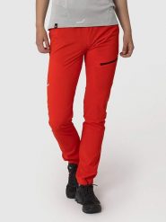 Salewa Spodnie funkcyjne "Pedroc 2" w kolorze czerwonym rozmiar: 36. Czerwone spodnie dresowe damskie Salewa, bez wzorów. Za 294.95 zł.