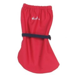 Skarpety przeciwdeszczowe w kolorze czerwonym. Czerwone skarpetki chłopięce Playshoes, Schnizler, z polaru. W wyprzedaży za 44.95 zł.