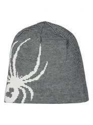 SPYDER Czapka-beanie "Reversible Bug" w kolorze szarym rozmiar: XS/S. Szare czapki damskie Spyder, bez wzorów, ze splotem. Za 97.05 zł.