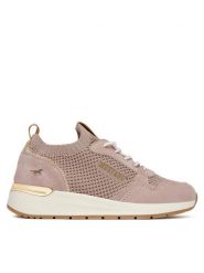 Mustang Sneakersy 1487-301 Różowy. Czerwone obuwie sportowe damskie Mustang, z materiału, bez zapięcia. Za 216.99 zł.