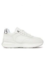 Aldo Sneakersy Gaoldan 13773285 Srebrny. Szare obuwie sportowe damskie ALDO, ze skóry, bez zapięcia. W wyprzedaży za 239.99 zł.