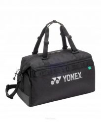 Torba tenisowa Yonex Gearlogic Boston Bag. Czarne torby sportowe YONEX, bez wzorów, z poliesteru. Za 349.00 zł.