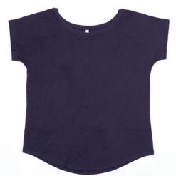 Koszulka Damska Z Luźnym Krojem. Niebieskie koszulki damskie MANTIS, bez wzorów, bez kołnierzyka, bez ramiączek. Za 62.99 zł.