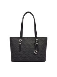 MICHAEL Michael Kors Torebka 30T5SQNT2V Czarny. Czarne shopper bag MICHAEL Michael Kors, ze skóry, bez dodatków. Za 989.99 zł.