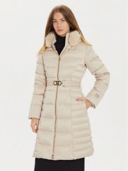 Marciano Guess Kurtka puchowa 4BGL19 7187A Beżowy Regular Fit. Brązowe kurtki damskie Marciano Guess, z aplikacjami, z puchu, bez kaptura. Za 1,329.00 zł.