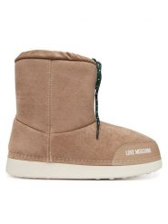 LOVE MOSCHINO Śniegowce JA24112G1PISF105 Brązowy. Brązowe śniegowce damskie Love Moschino, ze skóry. Za 709.99 zł.