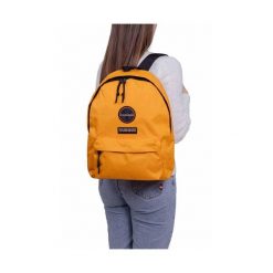 Plecak Napapijr Voyage 3 20,8 l apricot A70. Brązowe plecaki Napapijri, bez wzorów. Za 189.99 zł.