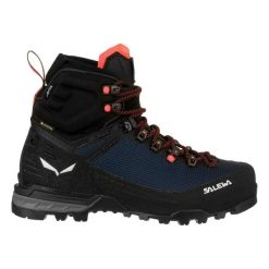 Damskie buty trekkingowe Salewa Ortles Edge Mid GTX. Czarne obuwie trekkingowe damskie Salewa, z gore-texu, bez zapięcia. Za 1,323.50 zł.