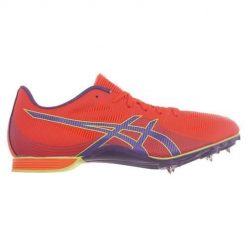 Buty do biegania damskie Asics Hyper Rocketgirl 7. Brązowe obuwie sportowe damskie Asics, z materiału, bez zapięcia, do biegania. Za 375.00 zł.