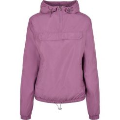 Damska kurtka wiatrówka Urban Classics. Fioletowe kurtki damskie Urban Classics, bez wzorów, bez kaptura. Za 198.50 zł.