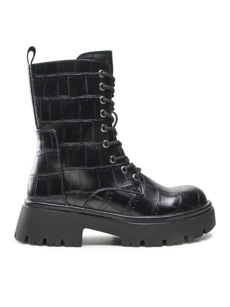 Jenny Fairy Trapery WS125-11 Czarny. Czarne trapery damskie Jenny Fairy, ze skóry, bez zapięcia. Za 179.99 zł.