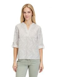 CARTOON Bluzka w kolorze białym rozmiar: 36. Białe bluzki damskie Cartoon, z aplikacjami, bez kołnierzyka, bez ramiączek. Za 104.99 zł.