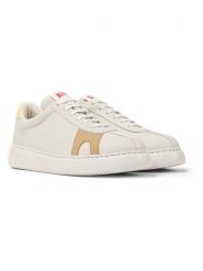 Camper Skórzane sneakersy "Runner K21" w kolorze beżowym rozmiar: 38. Brązowe obuwie sportowe damskie Camper, bez zapięcia. Za 304.99 zł.