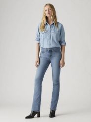 Levi's Dżinsy - Shaping Boot fit - w kolorze błękitnym rozmiar: W30/L32. Niebieskie jeansy damskie Levi's. Za 146.95 zł.