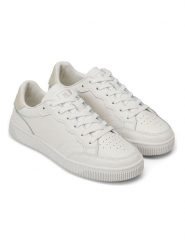 Marc O´Polo Skórzane sneakersy w kolorze białym rozmiar: 39. Białe obuwie sportowe damskie bez zapięcia. Za 292.89 zł.