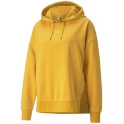 Bluza Z Kapturem Damska TR. Żółte bluzy damskie Puma, m, bez wzorów, z kapturem. Za 209.99 zł.