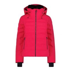 Kurtka narciarska damska CMP 34W4006. Czarne kurtki sportowe damskie CMP, na zimę, bez wzorów, bez kaptura. Za 699.99 zł.