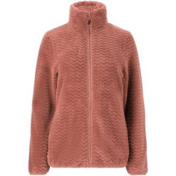 Bluza polarowa damska Whistler Matra. Brązowe bluzy damskie WHISTLER, bez wzorów, z polaru, bez kaptura. Za 229.99 zł.