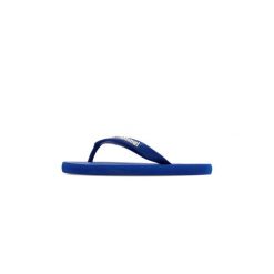 Klapki Hummel Flip Flop. Niebieskie klapki damskie Hummel, bez wzorów, bez obcasa, bez zapięcia. Za 83.50 zł.