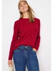 Cecil Sweter w kolorze czerwonym rozmiar: XL. Czerwone swetry klasyczne damskie Cecil, xl, bez kołnierzyka. Za 131.43 zł.