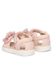 Mayoral Sandały 41743.40 Różowy. Czerwone sandały dziewczęce Mayoral, ze skóry, bez obcasa, bez zapięcia. Za 189.99 zł.