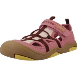 Sandały BLANDITOS OLIMPOBD Rose. Czerwone sandały damskie BLANDITOS BY CRIO'S, bez wzorów, z syntetyku, bez obcasa, bez zapięcia. Za 298.95 zł.