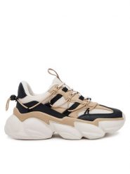 Steve Madden Sneakersy Spectator SM11002961 Beżowy. Brązowe obuwie sportowe damskie Steve Madden, z materiału, bez zapięcia. Za 379.99 zł.