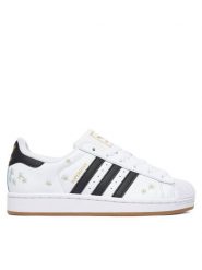 Adidas Sneakersy Superstar II KK3377 Biały. Białe trampki dziewczęce Adidas, bez wzorów, ze skóry, bez zapięcia. Za 399.99 zł.