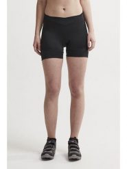 Craft Szorty kolarskie "Core Essence Hot" w kolorze czarnym rozmiar: M. Czarne spodenki sportowe damskie Craft, m, bez wzorów, z materiału, rowerowe. Za 135.81 zł.