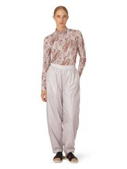 Ilse Jacobsen Spodnie w kolorze jasnoróżowym rozmiar: M. Różowe spodnie materiałowe damskie Ilse Jacobsen, bez wzorów, z materiału. Za 173.99 zł.