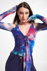 Body VERSACE JEANS COUTURE. Body i gorsety Versace Jeans Couture, bez wzorów, z jeansu. W wyprzedaży za 723.87 zł.