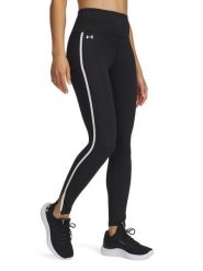Under Armour Legginsy sportowe "Motion Piped" w kolorze czarnym rozmiar: L. Czarne legginsy damskie Under Armour, l, bez wzorów, z materiału. Za 153.71 zł.
