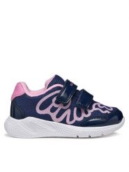 Geox Sneakersy B Sprintye Girl B654TA 0GNHH C0412 S Granatowy. Niebieskie buty sportowe dziewczęce Geox, z materiału, bez zapięcia. Za 229.99 zł.