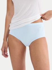 Triumph Figi klasyczne z wysokim stanem Smart Natural 10211539 Niebieski. Niebieskie figi Triumph, bez wzorów. Za 69.99 zł.