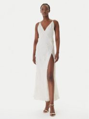 Bardot Sukienka wieczorowa Romaya 60334DB Écru Regular Fit. Sukienki damskie Bardot, bez wzorów, z syntetyku, wizytowe, bez ramiączek. Za 819.99 zł.