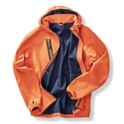 Kurtka z kapturem 3-warstwowa softshell Result. Niebieskie kurtki damskie RESULT, xs, bez wzorów, z materiału, z kapturem. Za 259.00 zł.