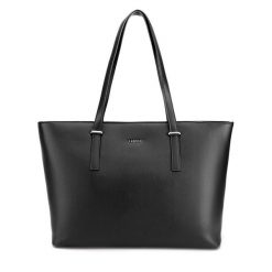 Torebka Lasocki. Czarne torebki klasyczne damskie Lasocki, bez dodatków. Za 229.99 zł.