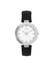 Timex Zegarek City TW2V45200 Czarny. Czarne, cyfrowe zegarki damskie Timex. Za 359.99 zł.