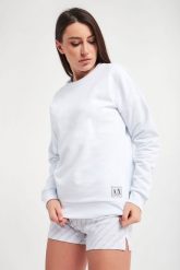 Bluza damska ARMANI EXCHANGE. Bluzy damskie Armani Exchange, l, bez wzorów, bez kaptura. W wyprzedaży za 264.47 zł.