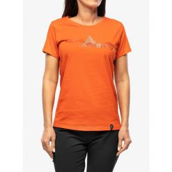 Koszulka bawełniana damska La Sportiva Peaks T-Shirt. Brązowe koszulki sportowe damskie La Sportiva, bez wzorów, z bawełny, bez ramiączek. Za 175.99 zł.