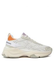 Stuart Weitzman Sneakersy Trainer SH318 Écru. Obuwie sportowe damskie Stuart Weitzman, z materiału, bez zapięcia. Za 939.99 zł.