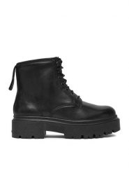 G-Star Raw Trzewiki CEO-WB-ADELA-08 Czarny. Czarne botki damskie G-Star Raw, ze skóry, retro, bez obcasa, na płaskiej podeszwie, bez zapięcia. Za 349.99 zł.