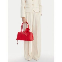 Torebka GINO ROSSI. Czerwone torebki klasyczne damskie Gino Rossi, bez dodatków. Za 249.99 zł.