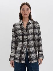 Someday Koszula w kolorze biało-czarnym rozmiar: 40. Białe koszule damskie someday., bez wzorów, bez kołnierzyka, bez ramiączek. Za 165.99 zł.