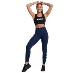 Damskie legginsy kompresyjne 2XU Form Stash Hi-Rise. Niebieskie legginsy damskie 2XU, s, bez wzorów, z dzianiny. Za 611.00 zł.