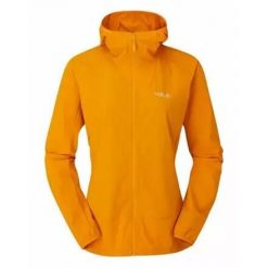 Kurtka softshell damska Rab Borealis. Brązowe kurtki sportowe damskie RAB, xs, bez wzorów, z softshellu, bez kaptura. Za 349.59 zł.
