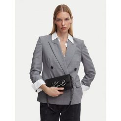 Torebka KARL LAGERFELD. Czarne torebki klasyczne damskie KARL LAGERFELD, bez dodatków. Za 1,099.00 zł.